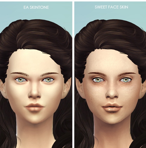  MissFortune Sims: Sweet face skin