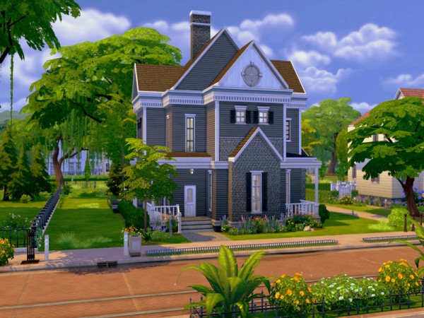  The Sims Resource: Audrey Residential house by Alan is