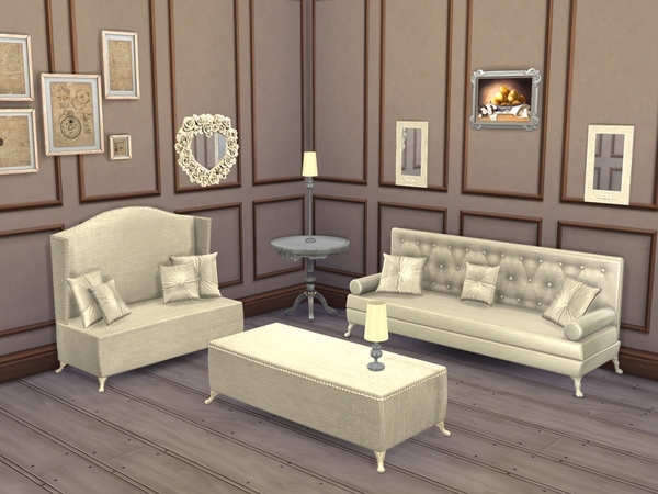  The Sims Resource: Emerald Living Room by Flovv