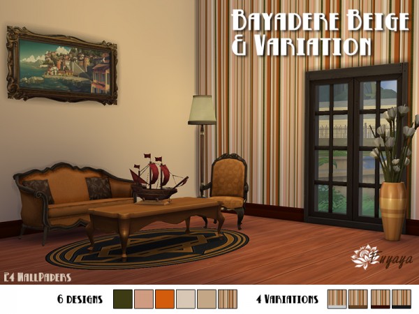  The Sims Resource: Set Bayadere and variations by Fuyaya