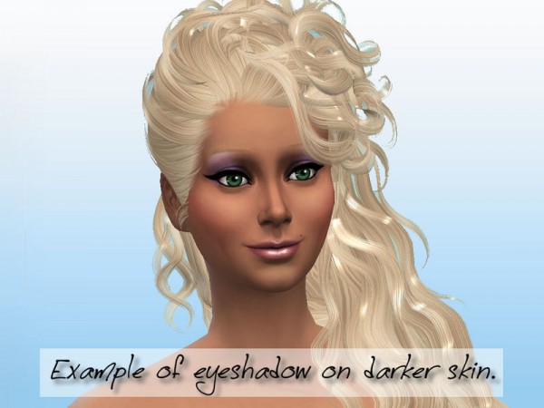  The Sims Resource: Luscious Creme Eyeshadow Collection by Fortunecookie1
