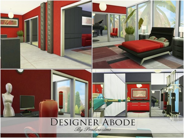  The Sims Resource: Designer Abode by PralineSims