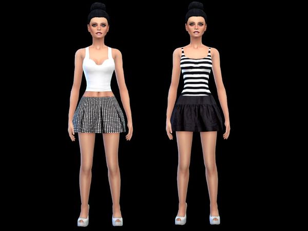  The Sims Resource: Set off 2 sweet skirts new mesh by Simsoertchen