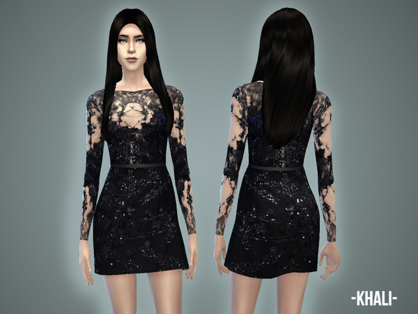  The Sims Resource: Khali dress by April