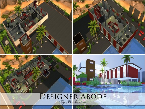  The Sims Resource: Designer Abode by PralineSims