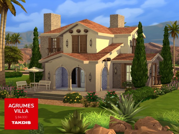  The Sims Resource: Agrumes Villa by Takdis