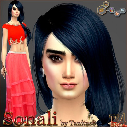  Sims Creativ: Sonali by Tanitas8