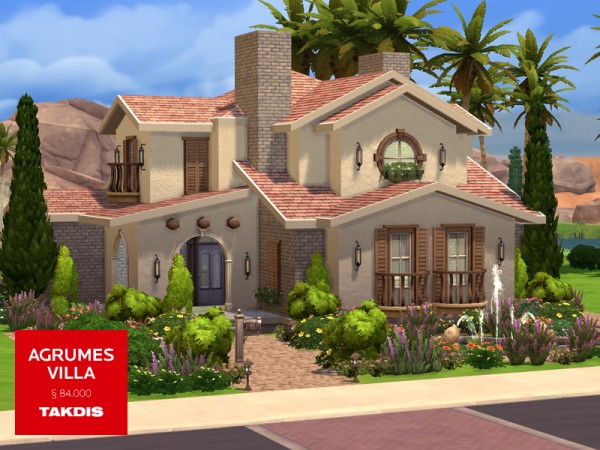  The Sims Resource: Agrumes Villa by Takdis