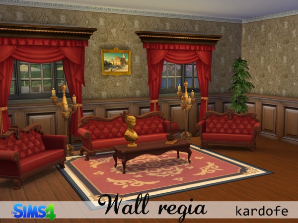  The Sims Resource: Wall regia by Kardofe