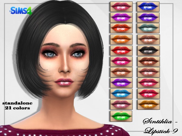  The Sims Resource: Lipstick 9 by Sintiklia