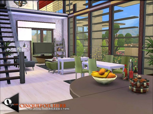  The Sims Resource: Cinquefoil Herb residential house by Onyxium