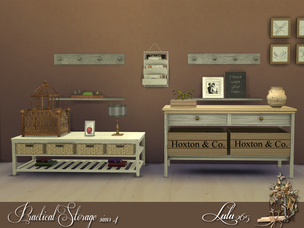  The Sims Resource: Practical Storage by Lulu265