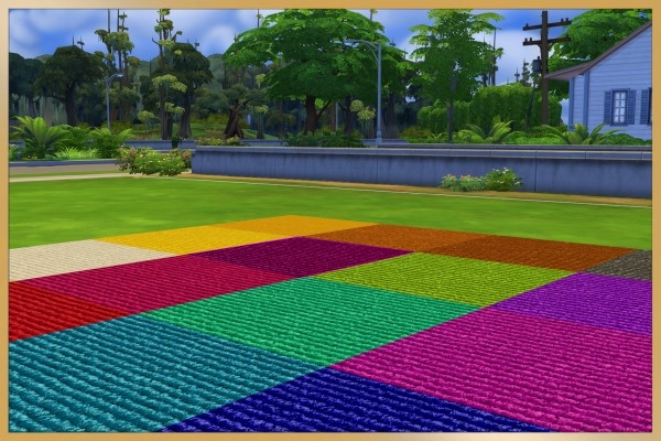  Blackys Sims 4 Zoo: Realistic carpets  by Schnattchen