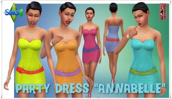  Annett`s Sims 4 Welt: Party Dress Annabelle