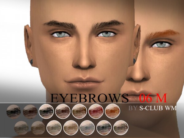  The Sims Resource: Eyebrows 06 by S Club
