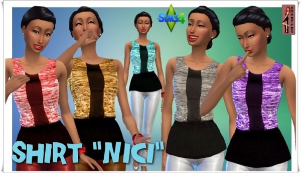  Annett`s Sims 4 Welt: Shirt Nici