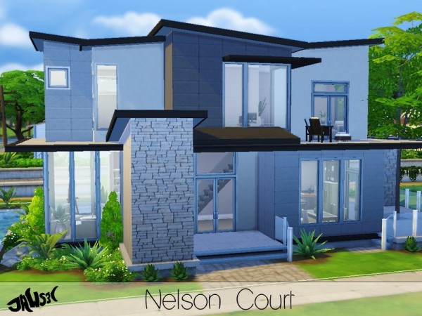  The Sims Resource: Nelson Court residential lot by Jaws3