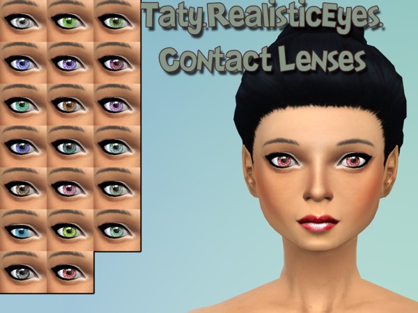  The Sims Resource: Realistic Eyes by taty