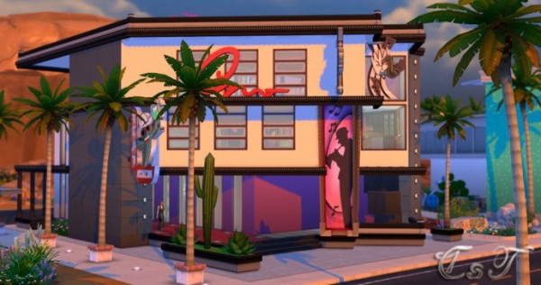  Sims Creativ: Cocktail bar Jazz by Tanitas8
