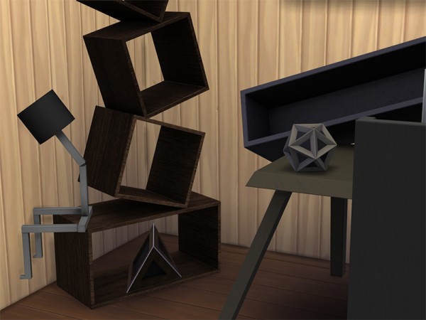  The Sims Resource: Equilibrium Office Set by Sugar Baby756