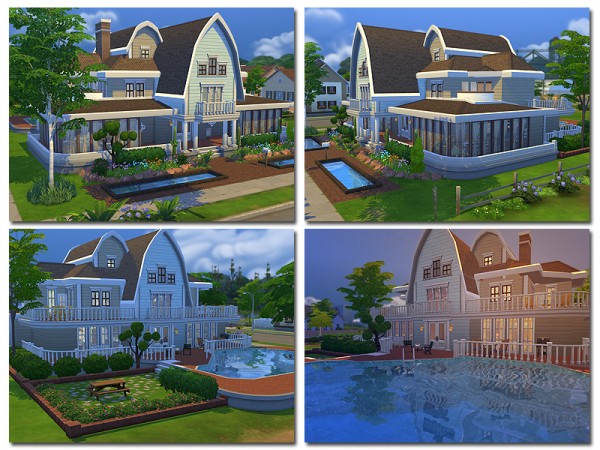  The Sims Resource: Barbara residential house by Ayyuff