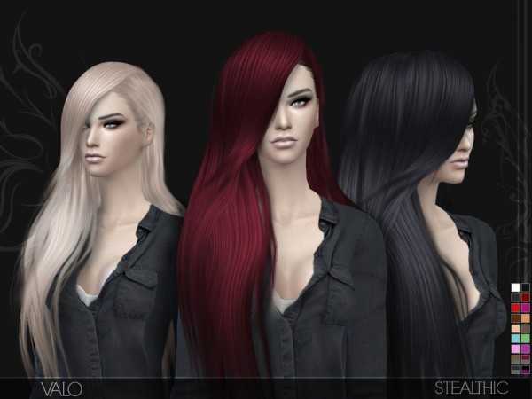  The Sims Resource: Valo Hair by Stealthic