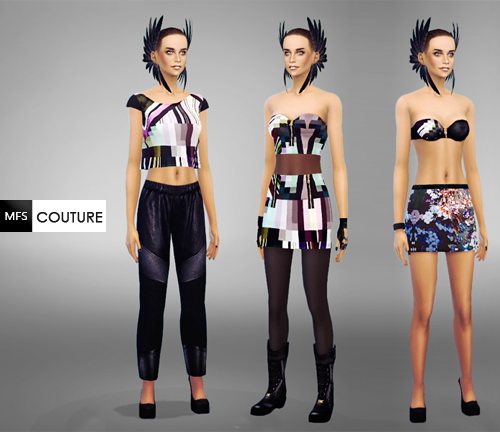 MissFortune Sims: Fashionista Collection