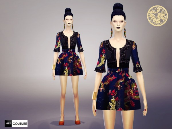  MissFortune Sims: Oriental Collection set