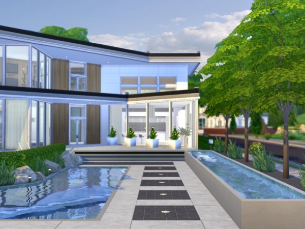  The Sims Resource: Xena Modern house by Chemy