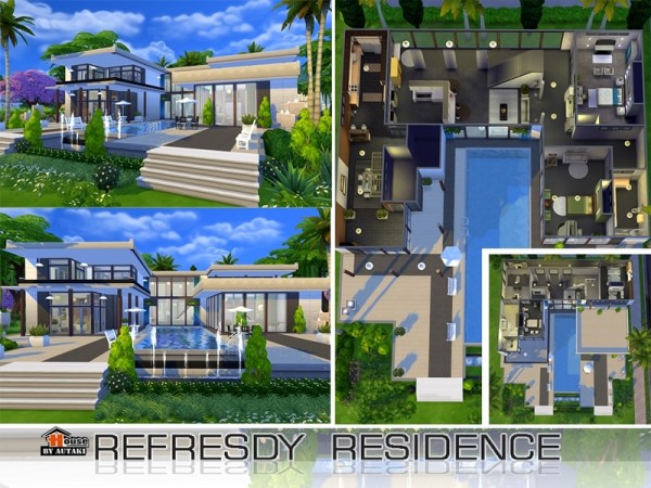  The Sims Resource: Refesdy residence by Autaki