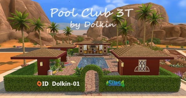  Ihelen Sims: Pool Club 3T by Dolkin