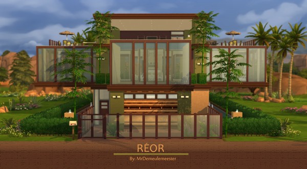  Mod The Sims: Reor house by MrDemeulemeester