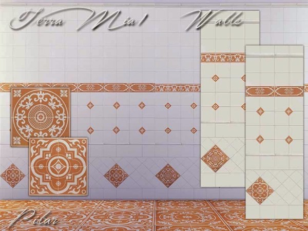  SimControl: Terra Mia 1 Wall and Floors by Pilar