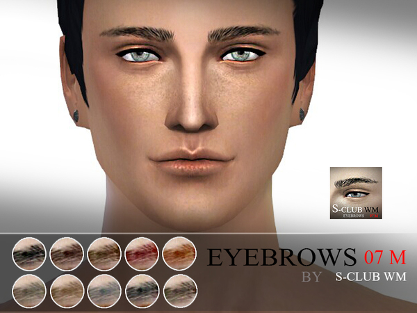  The Sims Resource: Eyebrows 07 by S Club