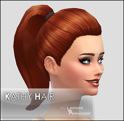  Mod The Sims: Kathy Hair new mesh by Vampire aninyosaloh