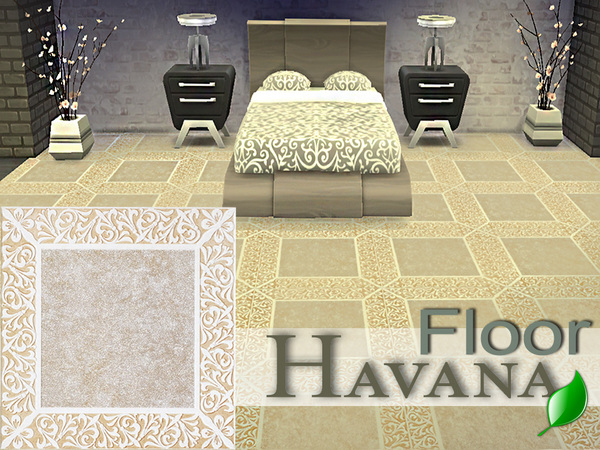  The Sims Resource: Havana Stone Floor 1 by Pinkzombiecupcake