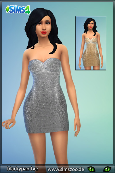  Blackys Sims 4 Zoo: Cocktail dress by Blackypanther