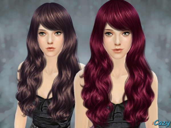 The Sims Resource: Sorrow Hairstyle by Cazy