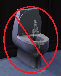  Mod The Sims: No Fountain Broken Toilets, No Emotional Poop Text, and Lowered Poop Threshold
