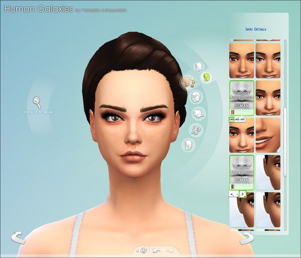  Mod The Sims: Human Galaxies freckles & moles by Vampire aninyosaloh