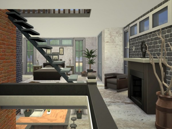  The Sims Resource: Soho Loft residential house by Chemy