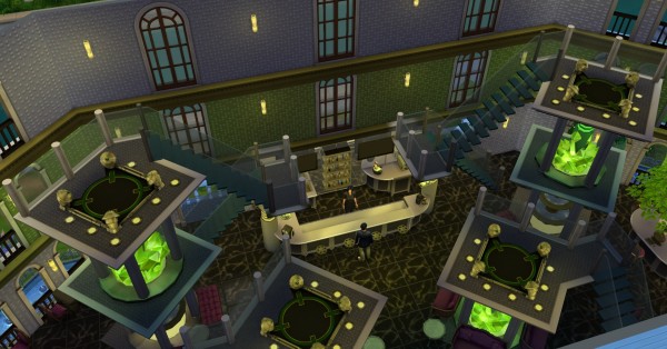  Mod The Sims: Goth Temple of Game by coolspear1