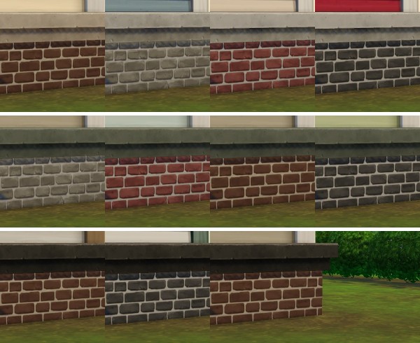  Mod The Sims: No Deco Foundations by Plasticbox