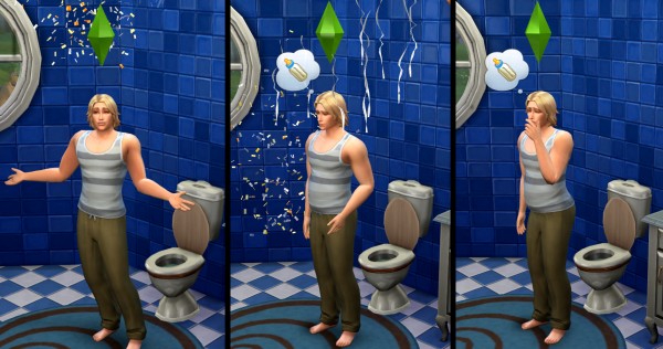  Mod The Sims: Pregnancy Tests For Males by colacola