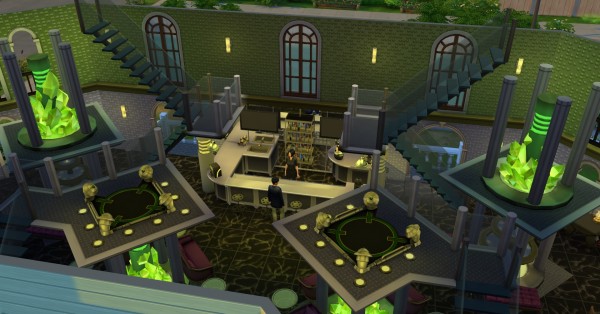  Mod The Sims: Goth Temple of Game by coolspear1