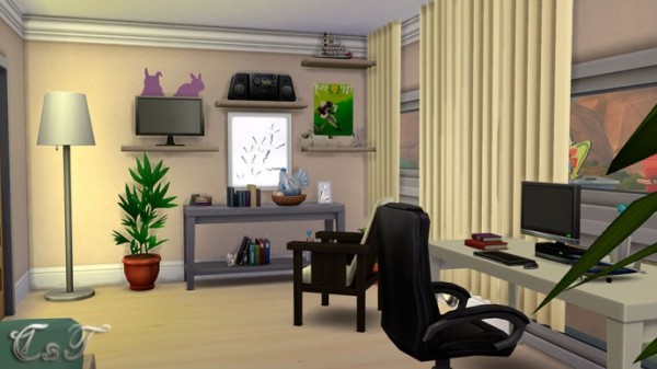  Sims Creativ: Modern in white by Tanitas8