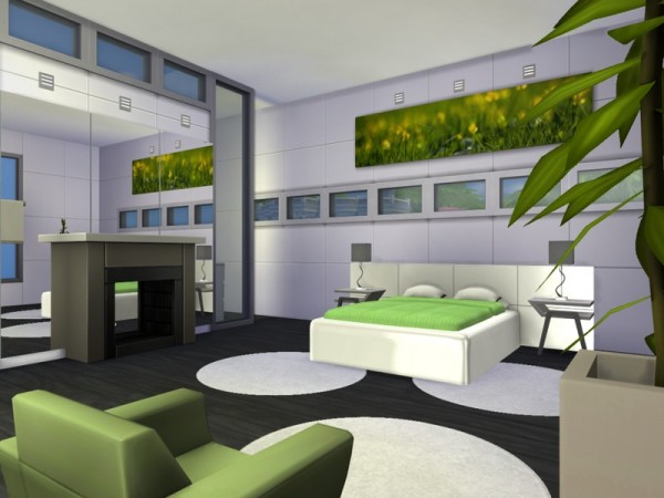  The Sims Resource: Limelight Modern residential lot by Chemy
