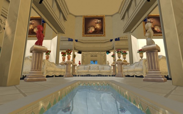  Mod The Sims: Mermaid Palace   2 variants for with and without digital deluxe edition by Artrui