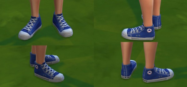  Mod The Sims: Converse All Star for men by ironleo78