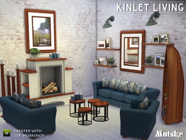  The Sims Resource: Kinlet Living  by Mutske